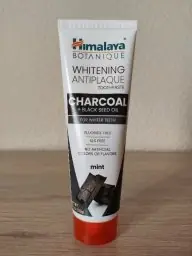 Himalaya Himalaya Whitening Antiplaque Toothpaste, Charcoal + Black Seed Oil, Mint - 4.0 oz. / 113 g