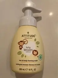 Attitude Attitude Hair & body foaming wash