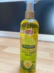 African African Pride Olive Miracle Anti-breakage Braid Sheen Spray - 355 ml