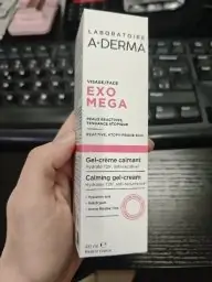 A-Derma A-Derma Exomega Visage Gel-crème Calmant Peaux Réactives, Tendance Atopique - 40 ml