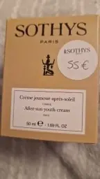 Sothys Sothys Crème Jeunesse Après-soleil Visage - 50 ml