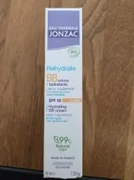 Eau Eau Thermale Jonzac Rehydrate BB Crème Hydratante Haute Tolérance SPF 10 Claire - 40 ml