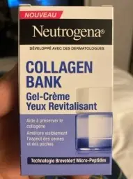 Neutrogena Neutrogena Collagen Bank Gel-crème Yeux Revitalisant