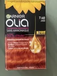 Garnier Garnier Olia Olia Coloration Permanente sans Ammoniaque - 7.40 Cuivre Intense