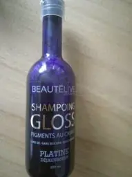Beautélive Beautélive Shampoing Gloss Pigments au Caviar Platine Déjaunisseur - 250 ml