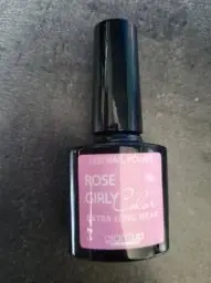 Glam'Up Glam'Up Paris Glam'Up Paris - Vernis Semi-Permanent - Sans Hema - Vernis Gel UV LED - Hautement Pigmenté - Longue Durée - Facile à Utiliser - Rose Girly