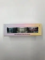 Si Si Si la Paillette Coffret 3 Gels Pailletés - Le Cosmique