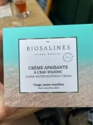 BIOSALINES BIOSALINES Crème Apaisante à l'Eau d'Ajonc