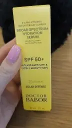 Doctor Doctor Babor Sérum Hydratant Haute Protection SPF 50+
