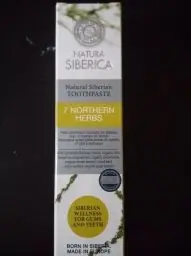 Natura Natura Siberica Dentifrice 7 Herbes du Nord - 100 g