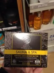 Natura Natura Siberica SAUNA & SPA Beurre Naturel Pieds - 120 ml