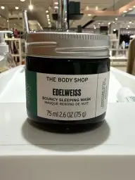 The The Body Shop Edelweiss Bouncy Sleeping Mask - 75 ml