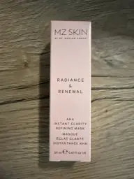 MZ MZ Skin Mz Skin Radiance and Renewal Instant Clarity Refining Mask - 20 ml
