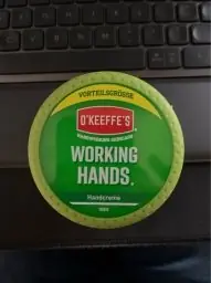 O'Keeffe's O'Keeffe's Working Hands Pot de Crème pour les Mains Extrêmement Sèches et Craquelées en Pot de - Augmente Immédiatement la Teneur en Humidité, Forme une Couche Protectrice et Empêche la Perte - 193 g