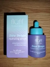 Fluff Fluff Rosée Gocce Sérum Hydratant à l'Extrait d'Améthyste Niacinamide - 30 ml