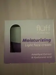 Fluff Fluff Moisturizing Crème Légère Visage à l'Acide Hyaluronique Amethyst Extract - 50 ml