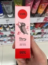 Yope Yope Cherry & Almond Milk Crème Naturelle Mains - 50 ml