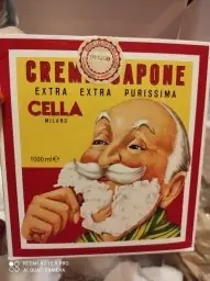 Cella Cella Milano Savon à Raser Crème - 1 kg