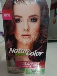 Renée Renée Blanche Teinture pour les Cheveux Coloration Permanent Naturel Natur Color Greenacajou Clair Acajou Clair
