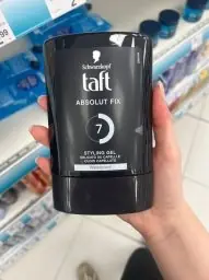 Testanera Testanera Gel coiffant Schwarzkopf Taft Absolut Fix 7, doux pour les cheveux et le cuir chevelu, résistant à l'eau