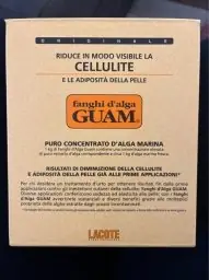 Lacote Lacote Crème de Boue aux Algues Marines GUAM Anti-Cellulite - Crème Raffermissante - Lutte Contre les Imperfections Cutanées - Réduit les Amas Graisseux - Fermeté et Élasticité de la Peau - 1 kg