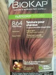Biokap Biokap Nutricolor Delicato Teinture pour Cheveux 8.64 Titian Rouge - 140 ml