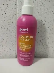 Goovi Goovi Goovi Crema Corpo Spray No Gas Idratazione Intensa Sp50+ - 200 ml