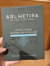 Archetipa Archetipa Archetipa - Archetipa Sheet Mask Hydra Revitalize Maschera Viso - 12 ml
