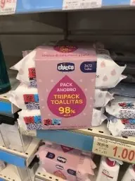 Chicco Chicco Toallitas Húmedas 3x72uds