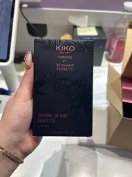 Kiko Kiko Milano Spiral Shine Hair Oil, Huile Capillaire Pour Boucles Définies Jusqu'À 72 H