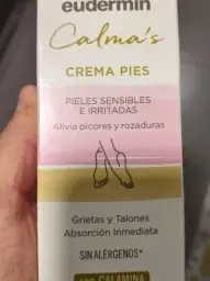 Eudermin Eudermin Eudermin - Eudermin Calmas, Crème de Pieds, Anti-démangeaisons, Hydratant, 75 Ml, Tube, Cala Soin des Pieds