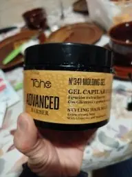 Tahe Tahe Tahe Advanced Barber Nº341 Molding Gel Capilar Fixador - 300 ml