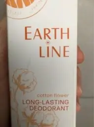 Earth Earth Line Desodorante sin Aluminio Flor de Algodón - 50 ml