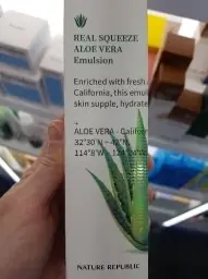 Nature Nature Republic Nature Republic - Real Squeeze Aloe Vera Emulsion - 130 ml