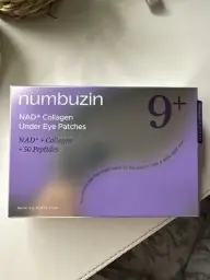 Numbuzin Numbuzin Numbuzin - No.9 Nad+ Collagen Under Eye Patches x 5 Pairs - 8 g