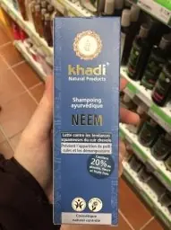 Khadi Khadi Shampoing Ayurvédique Neem