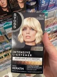 Syoss Syoss Intensive Lightener Décolorant pour Éclaircir les Cheveux Teinte 13_5 Platinum Lightener 1 Pcs
