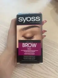 Syoss Syoss Brow Tint Teinture Sourcils Teinte Black - 10 ml